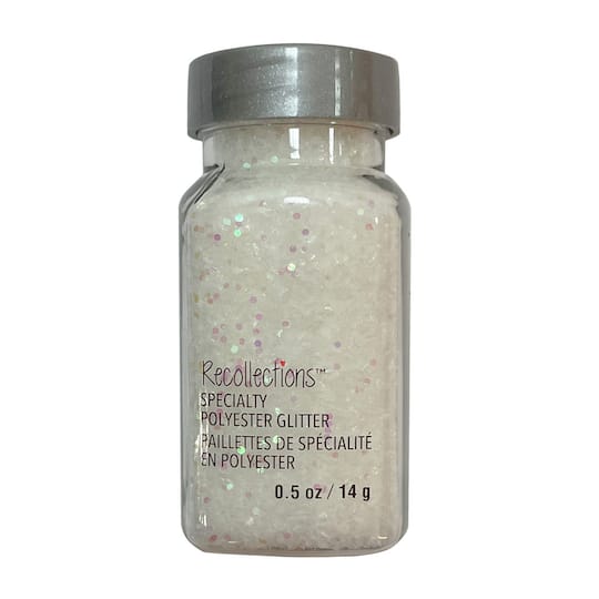 Specialty Polyester Glitter Artificial Glitz Snow by Recollections&#x2122;